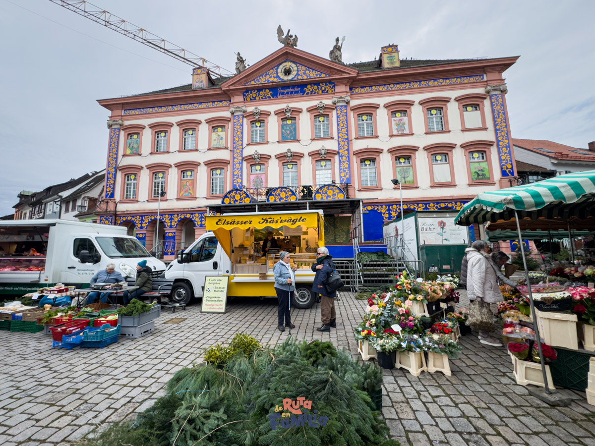 Ajuntament de Gengenbach convertit en calendari d'Advent