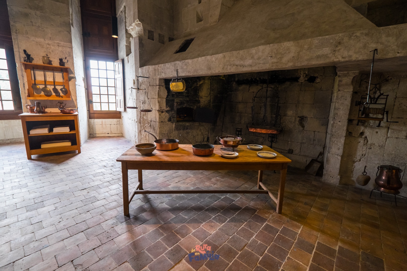 L'interior del castell de Chambord