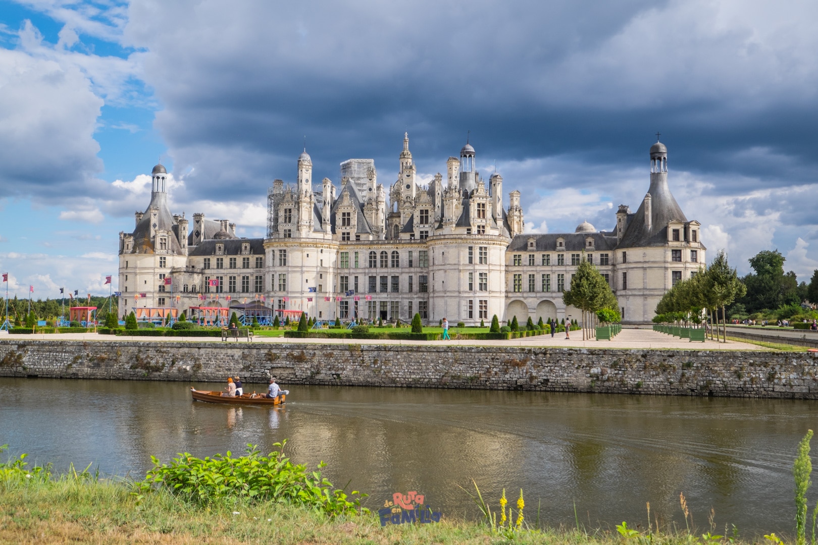 Castell de Chambord. Ruta amb cotxe pels millors castells de la Vall del Loira