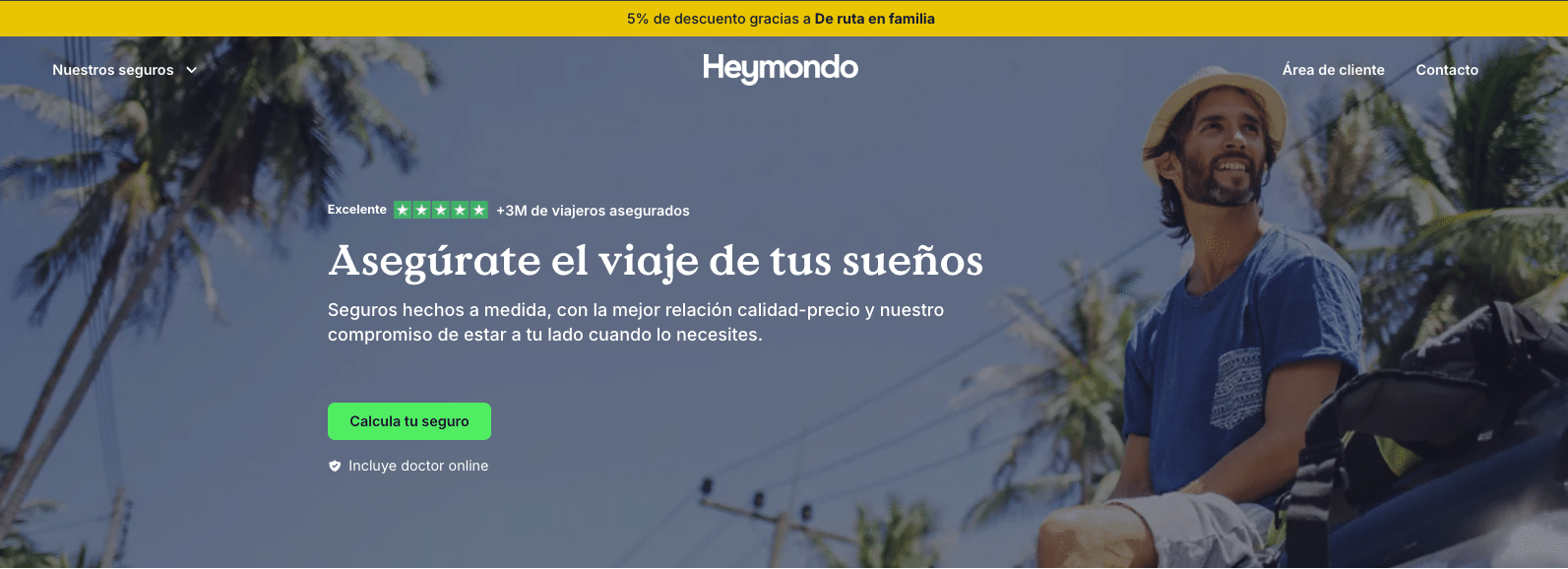 descompte-heymondo-2026-asseguranca-viatge Descompte Heymondo 2026 del 5 % en assegurances de viatge