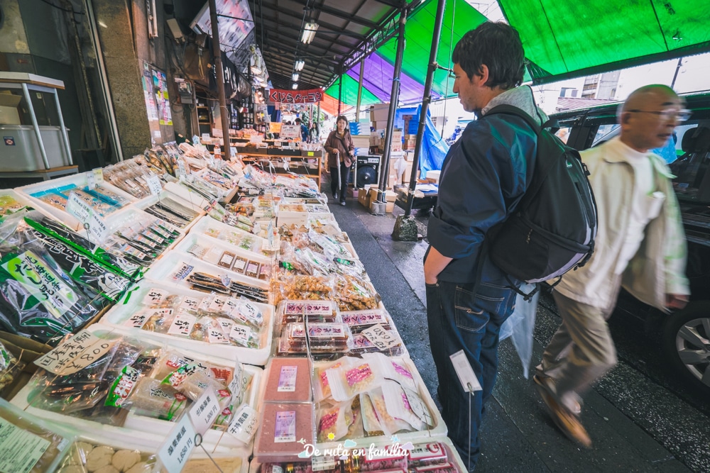 mercat del peix de Tsukiji Toquio
