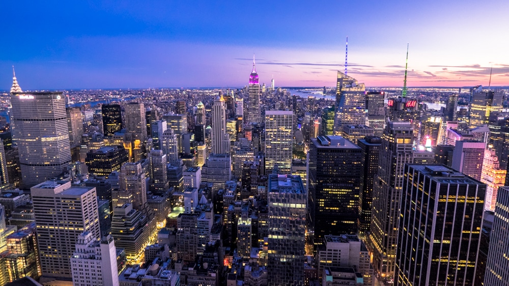 Miradors de Nova York: Empire State, One World i Top of the Rock