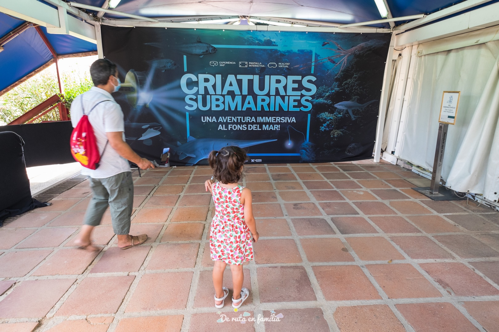 Exposició Criatures submarines al Poble Espanyol de Barcelona